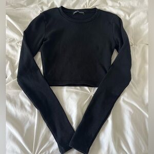 Zara cropped long sleeve